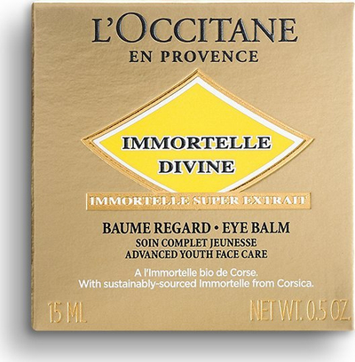 Krem sysh L'Occitane Immortelle Divine Eye Balm, 15ml, kundër rrudhave