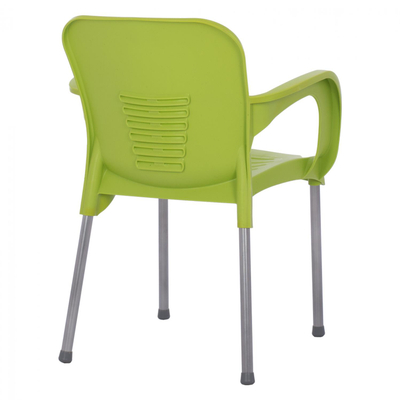 Karrige polipropileni e ricikluar Karek 59.5×59×81 cm (HM5592.17), gjelbër