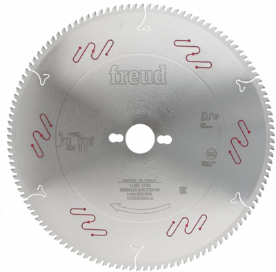 Teh rrethor Freud F03FS05327, 255mm, 100 dhëmbë, për metal