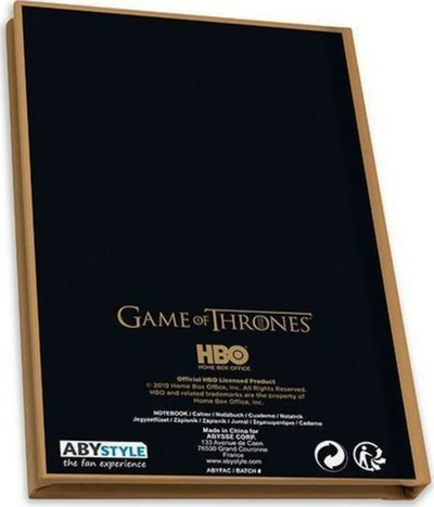 Set filxhan ABYstyle I Am A Khaleesi, varëse çelësi + fletore, 250 ml, 164 faqe, A6