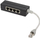 Ndarës rrjeti LogiLink MP0032, 4 porta RJ45, i mbrojtur, kabllo 15 cm