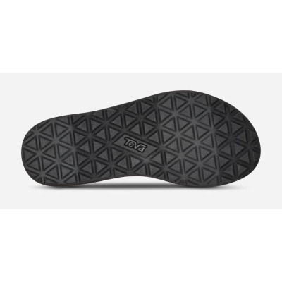 Sandale gocash Teva Original Universal, shollë e sheshtë, rripa me material tekstil, jeshile