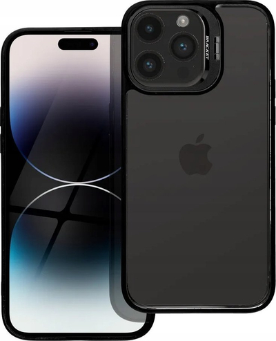 Mbrojtëse telefoni Omni për iPhone 11 Pro, silikon, shumë e hollë, e zezë