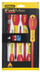 Set kaçavidash Stanley FatMax 65-443, 6 copë, elektrik, i kuq