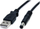 Kabllo USB StarTech USB-A në DC, 5.5mm, 0.9m, e zezë
