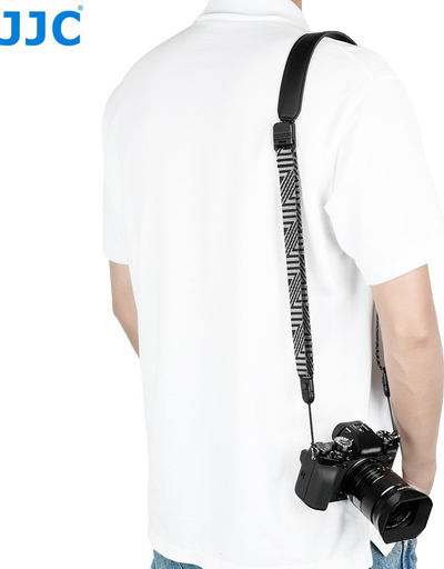 Rrip dore për kamerë JJC QRS M1 Deluxe, me shkëputje të shpejtë, për kamera mirrorless, gri argjendtë
