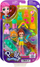 Set lodrash Mattel Polly Pocket Lila Rainbow, kukull me aksesorë, shumëngjyrëshe