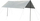 Tendë dielli me shtylla Sunshade Tent Sail, 3x4m, lartësi 2.4m, bezhë