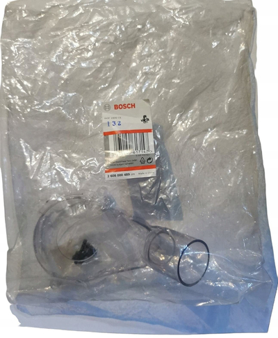 Adapter pluhuri Bosch për GMF 1600 GOF 1600 CE, 165mm, plastik, gri