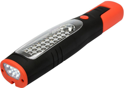 Dritë dore pune YATO YT-08507, LED, me bateri të rikarikueshme, e zezë portokalli