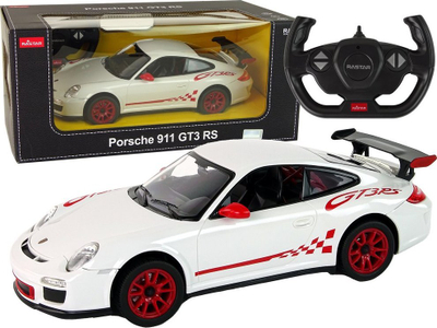Makinë me telekomandë Rastar Porsche 911 GT3 RS 1:14, e bardhë