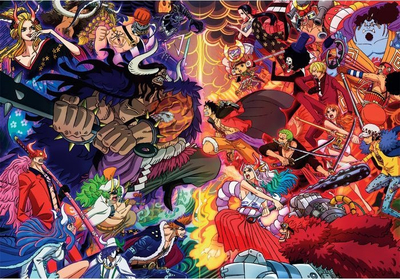 Puzzle Clementoni One Piece Impossible, 1000 copa, 70 x 50 cm, shumëngjyrësh