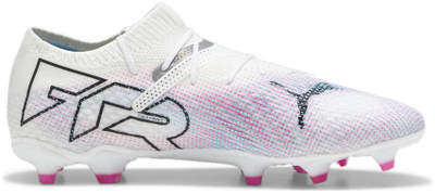 Këpucë futbolli Puma Future 7 Pro+ FG/AG, për meshkuj, të bardha