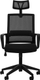 Karrige pune Activeshop QS-05, ergonomike, rrotulluese, e zezë