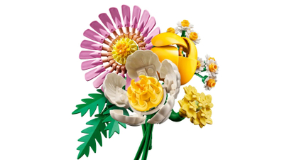 Set LEGO Botanicals 10347 Petite Sunny Bouquet, set dekorativ me lule, 9+