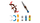 Set LEGO Horizon Adventures 77037 Aloy dhe Varl, figurina dhe robotë, shumëngjyrësh