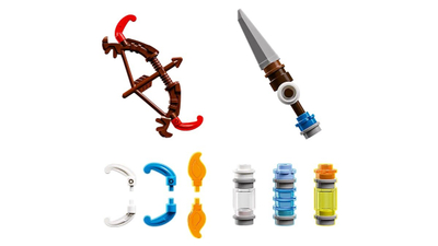 Set LEGO Horizon Adventures 77037 Aloy dhe Varl, figurina dhe robotë, shumëngjyrësh