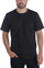 Bluzë T shirt Carhartt Dearborn Relaxed, pambuk i trashë, për meshkuj, e zezë