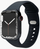 Силиконски ремен Vonmahlen Classic Band 2 за Apple Watch, мек, за секојдневна употреба, темно сина
