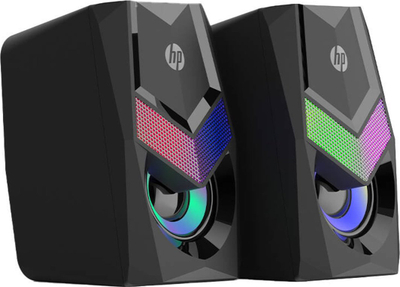 Мултимедијални звучници HP DHE-6000, систем 2.0, црни