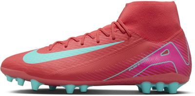 Këpucë futbolli Nike Mercurial Superfly 10 Academy AG, Mad Energy Pack, UK 10, ngjyrë korale