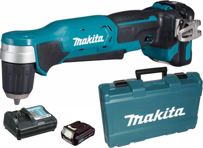 Trapano këndor pa kabllo Makita DA333DSAE, 10.8V, me 2 bateri Li‑ion, blu