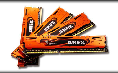 Memorie G.Skill Ares, DDR3, 32 GB, 1600 MHz, CL10, F3-1600C10Q-32GAO