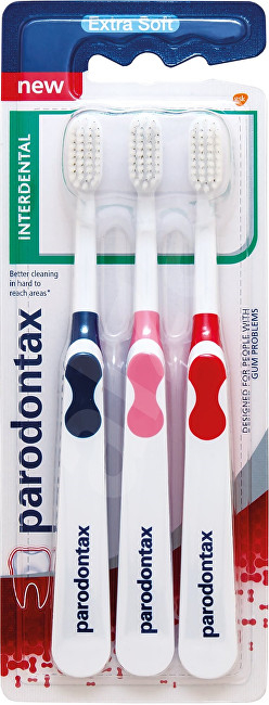 Set furça për dhëmbë Parodontax Extra Soft, 3 copë