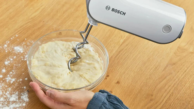 Mikser dore Bosch MFQ49300 Styline, 850W, i bardhë gri e errët