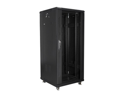 Kabinet rack Lanberg FF01-6627-12B, 27U, 19", i zi