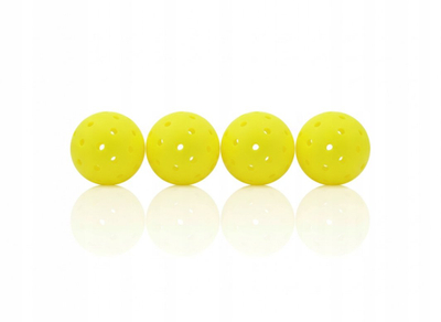 Set pickleball ZOODO P7 Kevlar, 2 raketa, 4 topa, i kuq