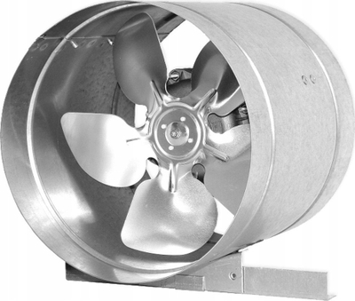 Ventilator kanali Vents VKOMz 315 Quiet, 1700 m³/h, dalje 315 mm, gri