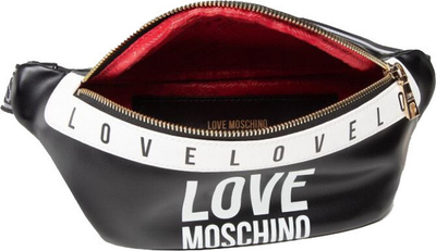 Çantë beli Love Moschino, e zezë