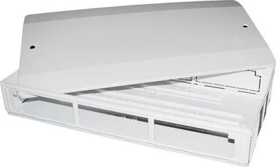 Kuti plastike për manifold 3/4 PBTUB, 320x250x90 mm, e bardhë