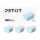 Deodorant për mace Petkit N60, eliminues erërash, 60 g, blu