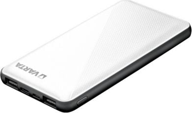 Надворешна батерија Varta Energy 20000mAh, 2 USB порти, бела и црна