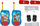 Lodra Walkie Talkie Paw Patrol, set 2 copë, rreze 100 m, shumëngjyrëshe