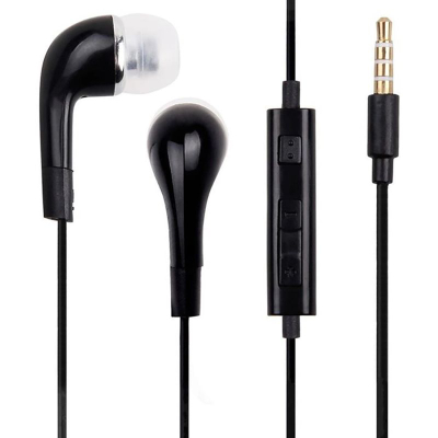 Слушалки Samsung EHS64AVF, со кабел, приклучок 3.5 mm, црни