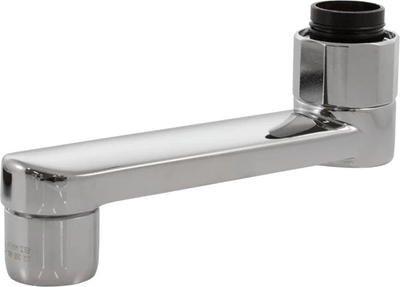 Grykë rubineti Oras D-pipe, 100mm, rrotulluese, krom