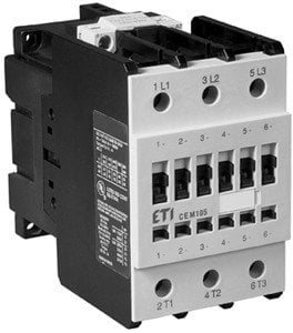 Kontaktor fuqie ETI CEM105.00, 105A 3P, 230V AC