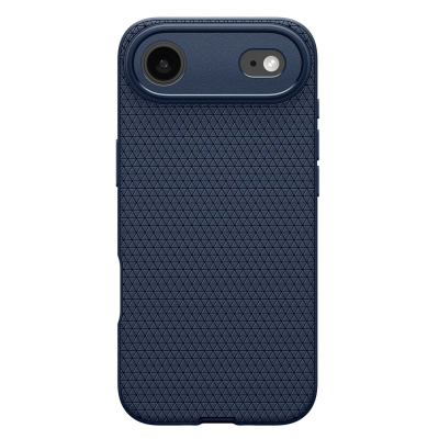 Kapak telefoni Spigen Liquid Air për iPhone 17 Pro, antirrëshqitës, blu navy