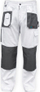 Pantallona mbrojtëse Dedra (BH4SP-XXL), XXL, të bardha