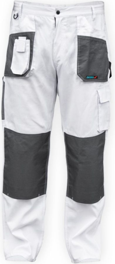 Pantallona mbrojtëse Dedra (BH4SP-XXL), XXL, të bardha