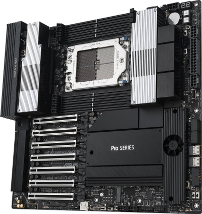 Матична плоча Asus PRO WS WRX90E SAGE SE, WRX90, DDR5, црна