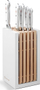 Set thikash kuzhine Wüsthof Classic White Designer, 6 copë, çelik inox karbon i lartë, i bardhë