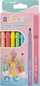Keyroad Fiber Marker Фломастери, 8 парчиња, Мешани Бои