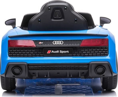Makina elektrike për fëmijë Audi R8 Spyder, 12V, USB MP3, blu