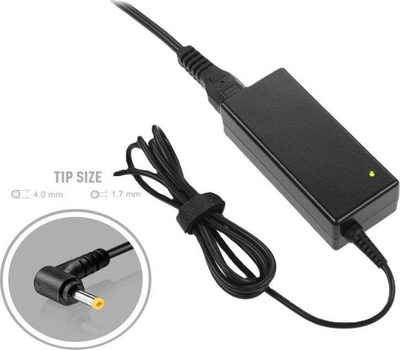 Karikues për laptop Makita CHARGER COMP, 65W 20V, 3.25A 4.0x1.7mm, i zi