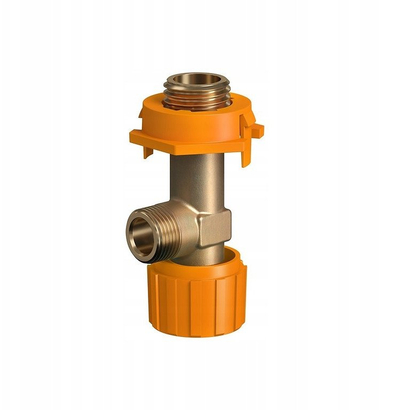 Valvul këndore mbyllëse AQUA System 50, 1/2", bronz