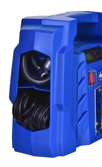 Kompresor portativ Scheppach AIR-FORCE 5, 8 bar, 220-240 V, plastik, i zi